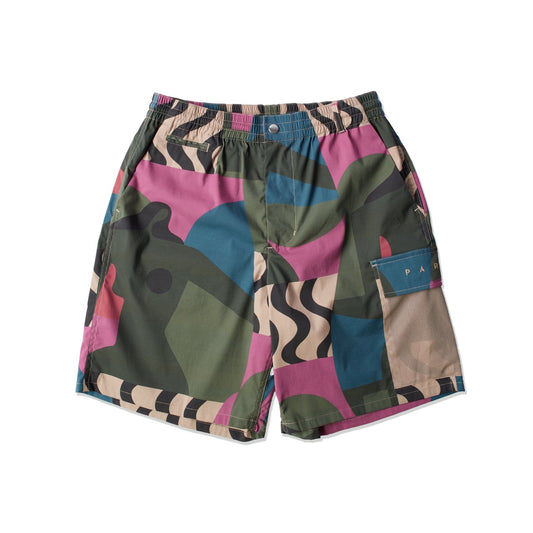 Distorted Camo Shorts